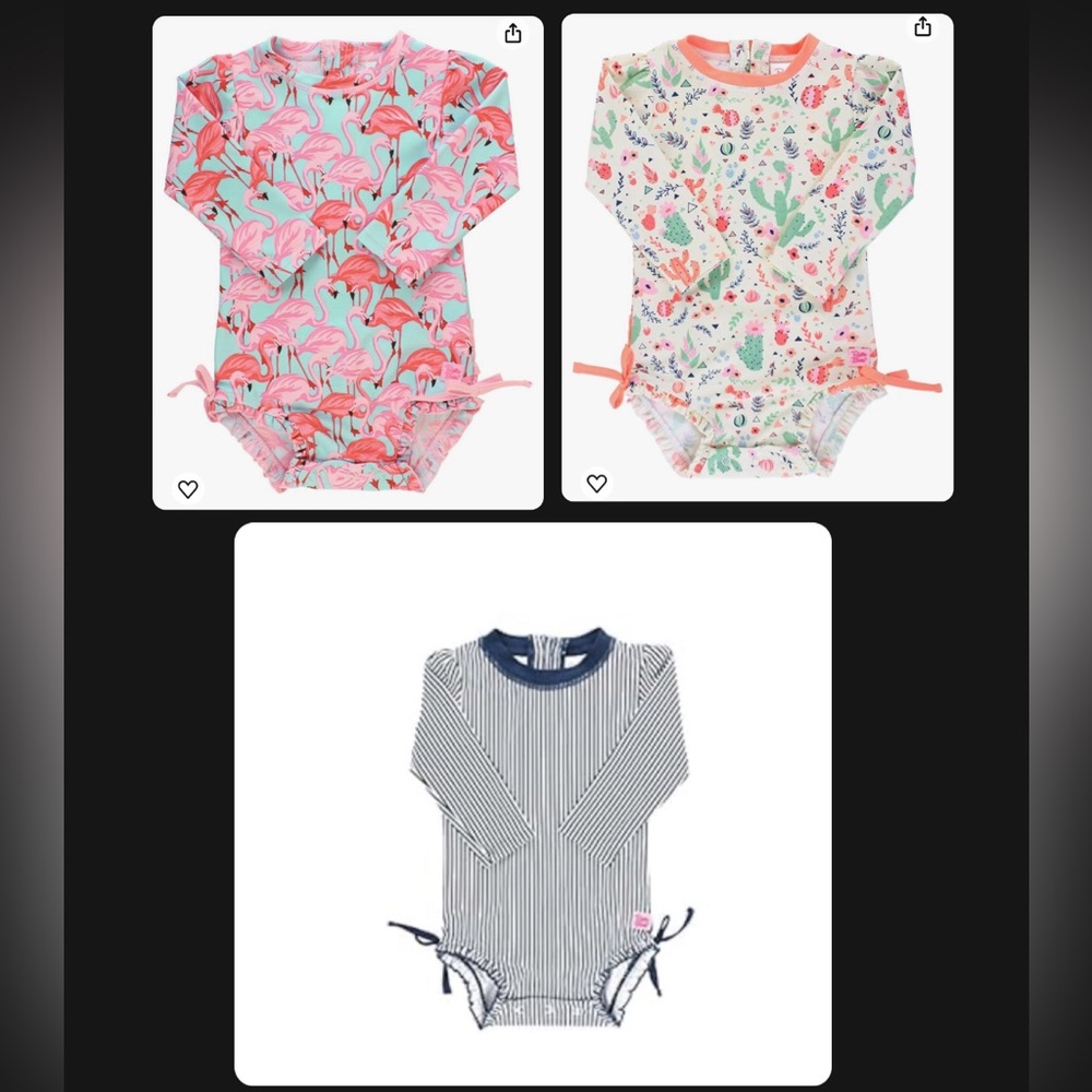Ruffle Butts Swimsuit Bundle Like New Condition 🏖️